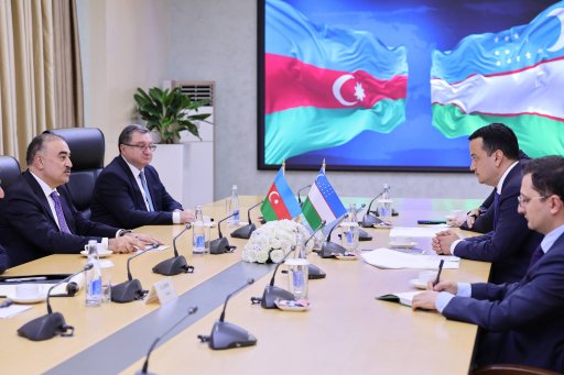 Minister of Investment, Industry and Trade of the Republic of Uzbekistan Laziz Kudratov held a meeting with Rashad Mammadov, Ambassador Extraordinary and Plenipotentiary of the Republic of Azerbaijan to Uzbekistan.